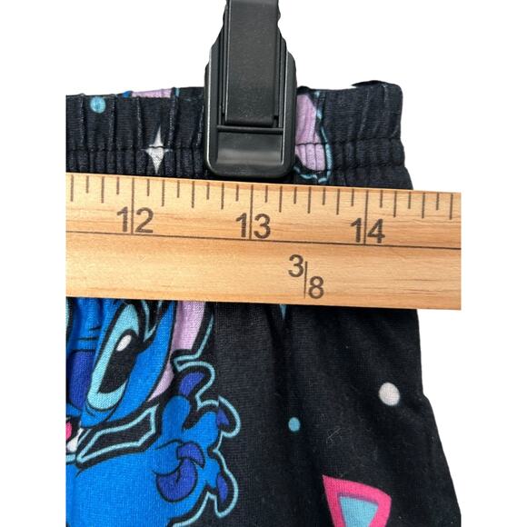 Disney Stitch Spaced Out Sleepwear Women's Size S Black Pajama Pants Loungewear - Picture 6 of 9